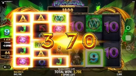 Morgana Megaways slot screenshot 4