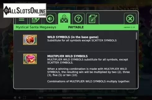 Features 1. Mystical Santa Megaways from StakeLogic