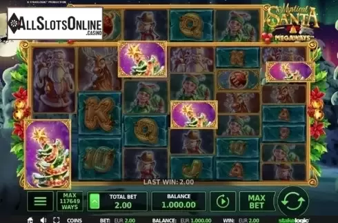 Free Spins 1. Mystical Santa Megaways from StakeLogic