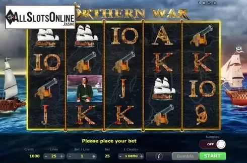 Reel Screen. Northern War from Five Men Games