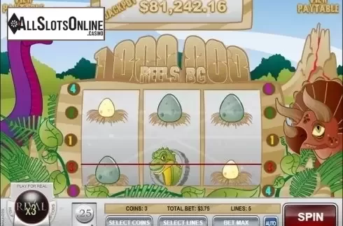 Screen4. One Million Reels BC from Rival Gaming