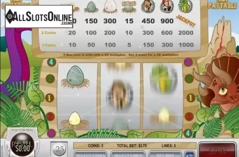 Screen3. One Million Reels BC from Rival Gaming
