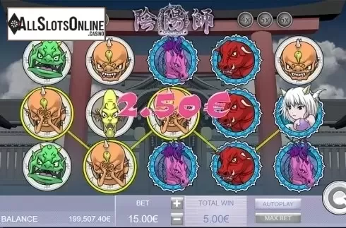 Win screen. Onmyoji from Gamatron