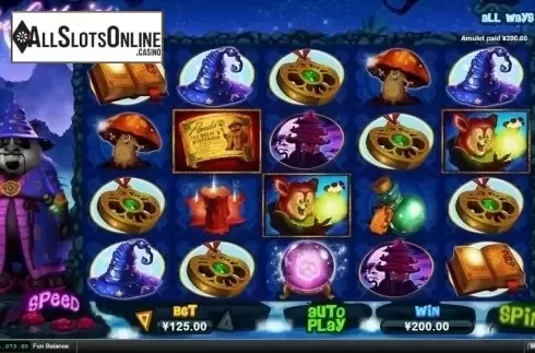 Win Screen. Panda Magic from RTG