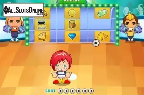 Game Screen. Penalty Bingo from MGA
