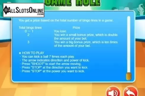 Info 2. Penalty Bingo from MGA