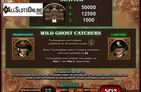 Screen2. Phantom Cash from Microgaming