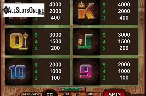 Screen5. Phantom Cash from Microgaming