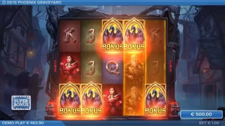 Phoenix Graveyard slot screenshot 5