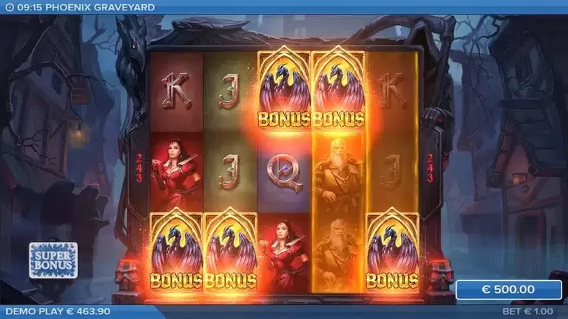 Phoenix Graveyard slot screenshot 5