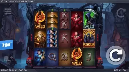 Phoenix Graveyard slot screenshot 1