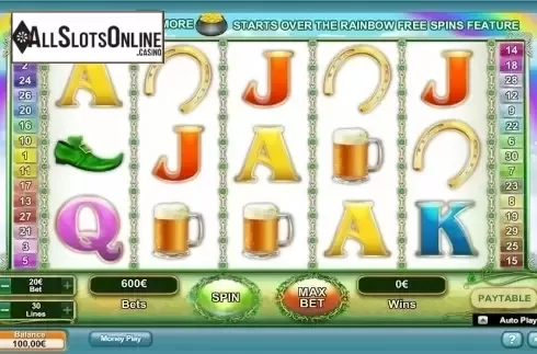Screen 1. Rainbow Charms from NeoGames