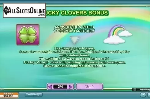 Paytable 3. Rainbow Charms from NeoGames