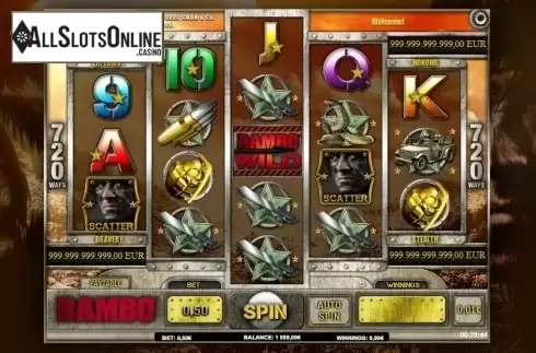 Reels. Rambo (iSoftBet) from iSoftBet