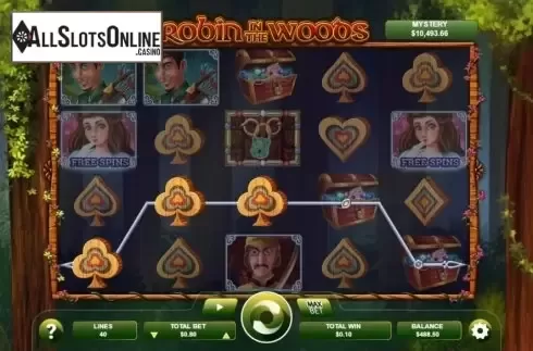 Win screen 2. Robin in the Woods (Arrows Edge) from Arrows Edge