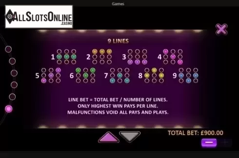 Lines. Royal Respin Deluxe from Playtech