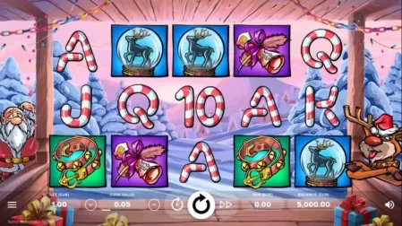 Santa vs Rudolf slot screenshot 1