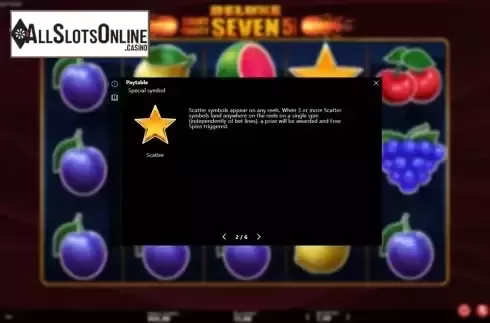 Scatter screen