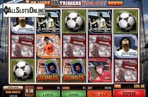 Screen8. Shoot! from Microgaming