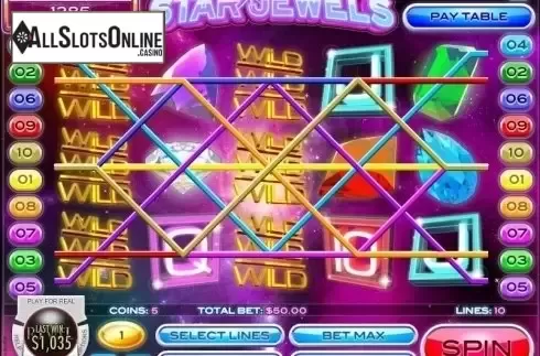 Screen7. Star Jewels from Rival Gaming