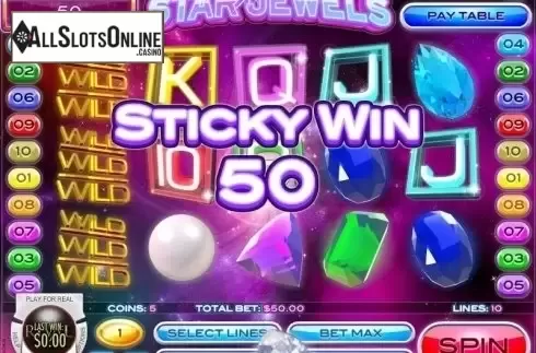 Screen6. Star Jewels from Rival Gaming