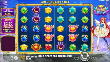 Starlight Princess slot screenshot 1