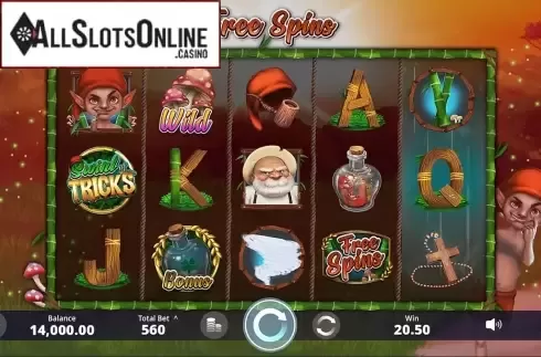 Reel Screen. Swirl of Tricks from Ipanema Gaming