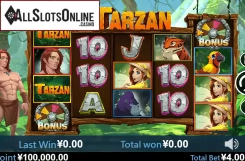 Reel screen. Tarzan (Virtual Tech) from Virtual Tech