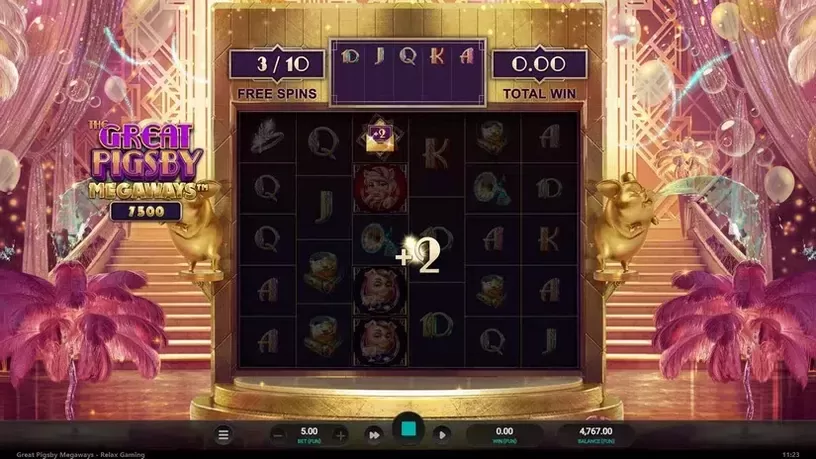 The Great Pigsby Megaways slot screenshot 5