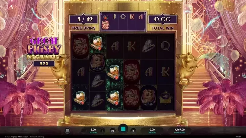 The Great Pigsby Megaways slot screenshot 6