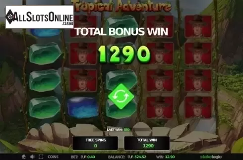 Screen 8. Tropical Adventure from StakeLogic