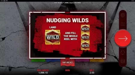 WWE Clash of the Wilds slot screenshot 5