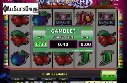Double Up. Win Wizard from Greentube