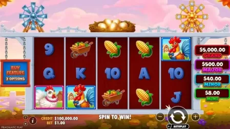 Better Barn House Bonanza slot screenshot 1