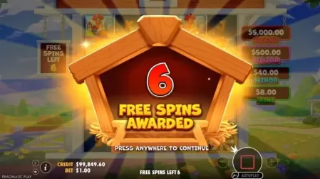 Better Barn House Bonanza slot screenshot 7