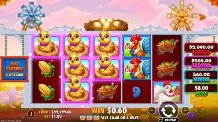 Better Barn House Bonanza slot screenshot 2