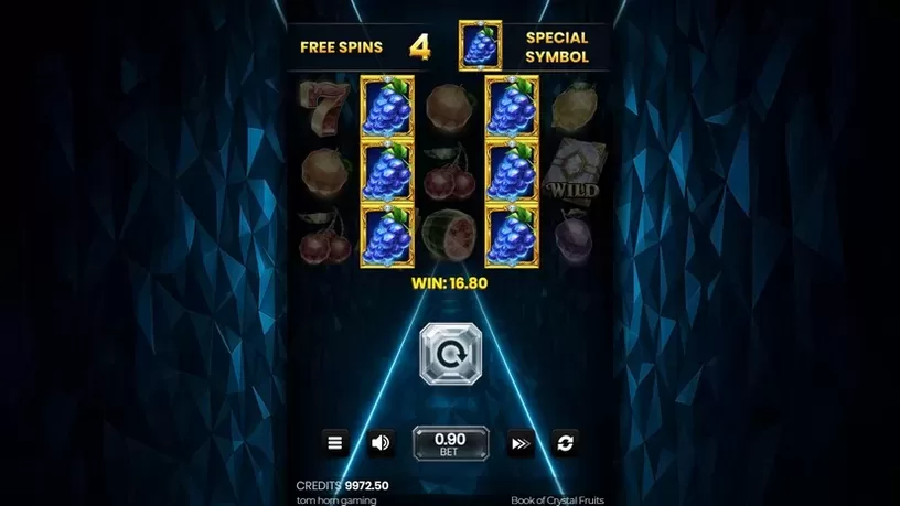 Book of Crystal Fruits slot screenshot 