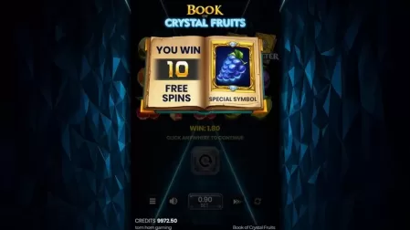 Book of Crystal Fruits slot screenshot 3