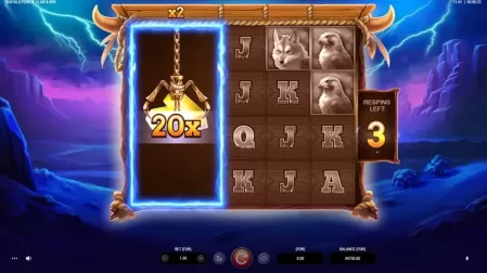 Buffalo Power Claw: Hold and Win slot screenshot 4