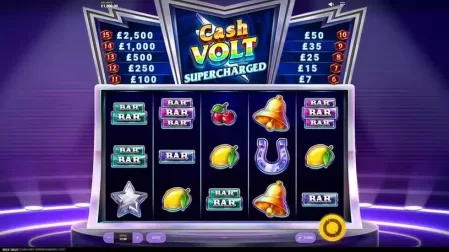 Cash Volt Supercharged slot screenshot 2