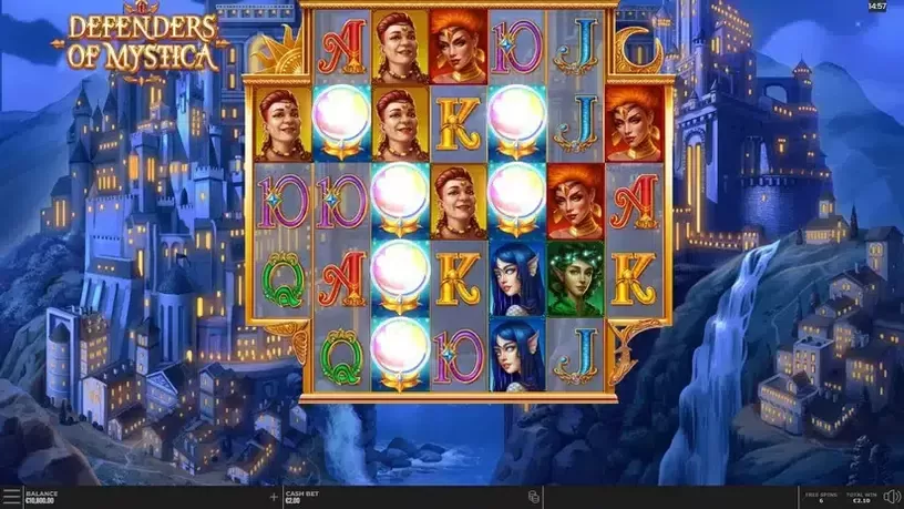 Defenders of Mystica slot screenshot