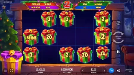 Eve of Gifts slot screenshot 4