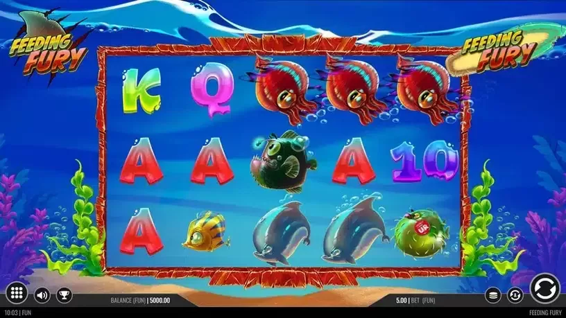 Feeding Fury slot screenshot 1