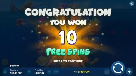 Fish and Cash slot screenshot 3
