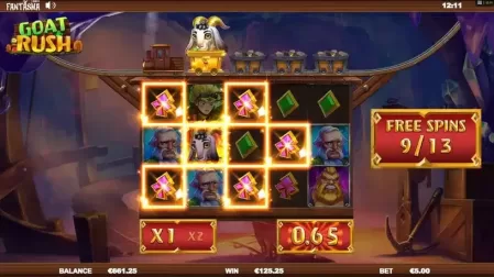 Goat Rush slot screenshot 7