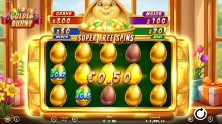 Golden Bunny slot screenshot 2