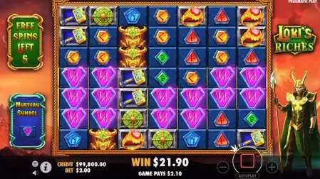 Loki’s Riches slot screenshot 5
