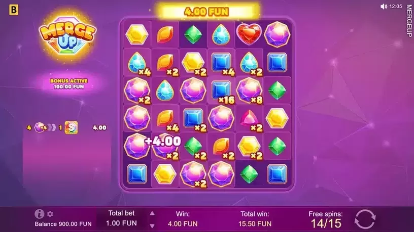 Merge Up slot screenshot 5