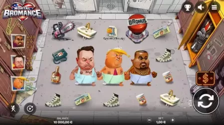 Mortal Bromance slot screenshot 1