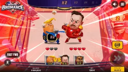 Mortal Bromance slot screenshot 5